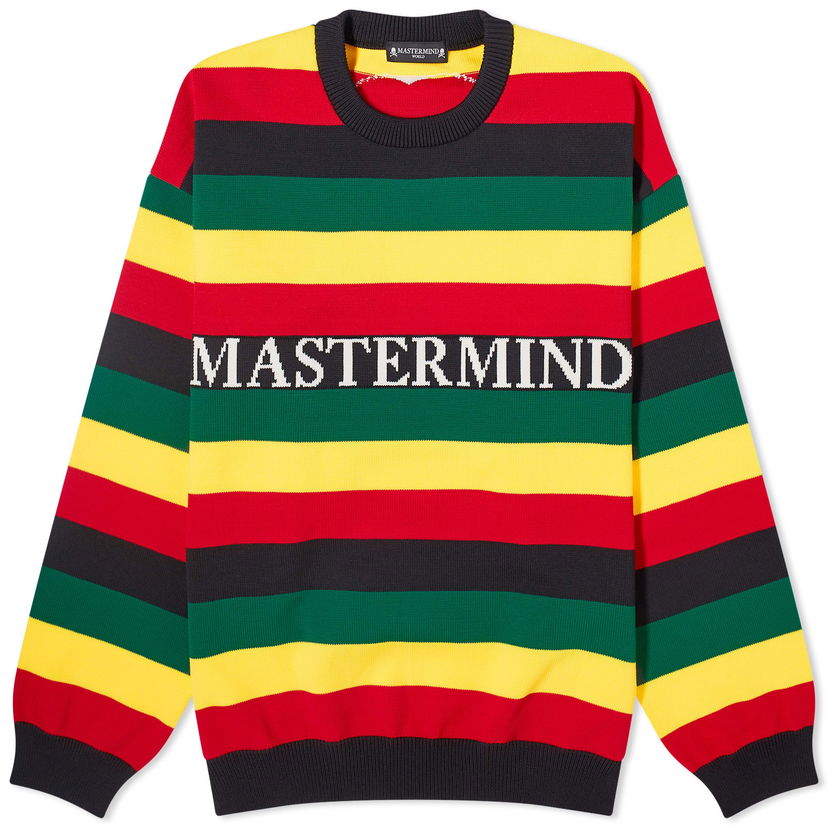 Пуловер Mastermind WORLD Rasta Knitted Jumper Многоцветен | MW24S12-KN005-MLT