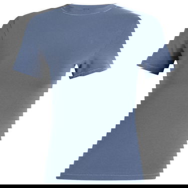 Тениска SKIMS Cotton Jersey T-Shirt, Size Large Синьо | AP-TSH-0638-HRB, 0