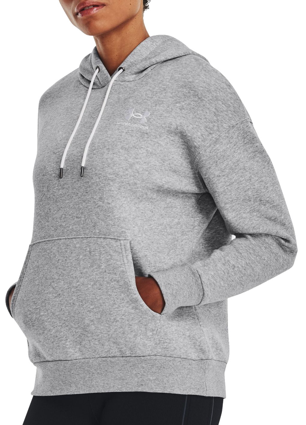 Суитчър Under Armour Hoodie Essential Fleece Сиво | 1373033-011, 0