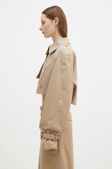 Тренчкот VETEMENTS VETEMENTS Deconstructed Trench Coat Бежово | WA66JA400S, 1