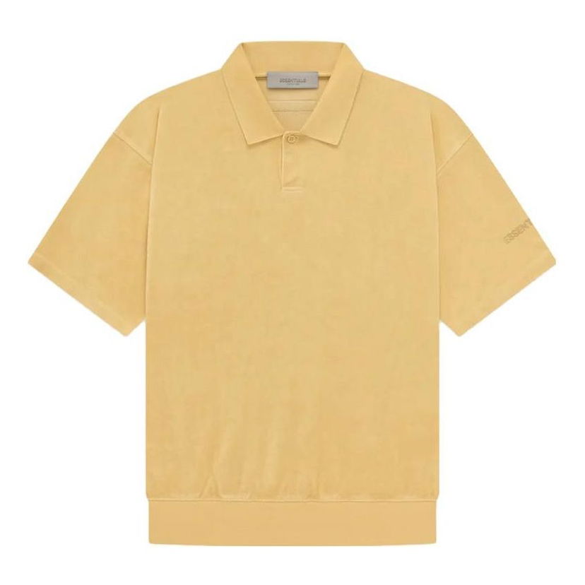 Поло тениска Fear of God Essentials Polo Shirt Жълто | 125BT224052F