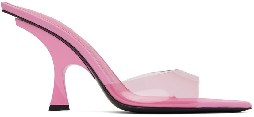 Грижа за обувките The Attico Attico Ester Heeled Sandals Розово | 241WS789 PA35