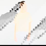 Essential T-Shirt With Contrast Print Beige