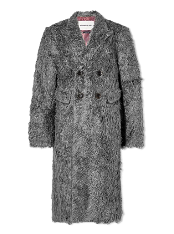 Andersson Bell Naomi Fluffy Textured Long Coat AWA490W