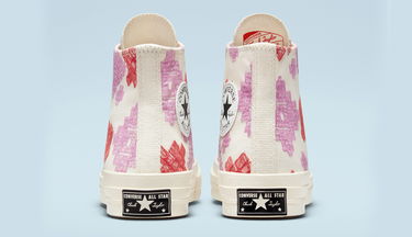 Кецове и обувки Converse Chuck 70 High "Bright Embroidery" Розово | A02183C, 4