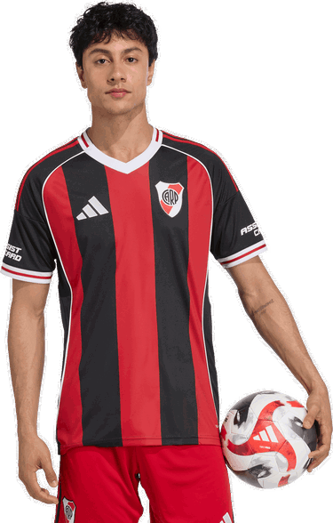 Фланелка adidas Performance River Plate 25/26 Away Jersey Червено | JI7077, 4