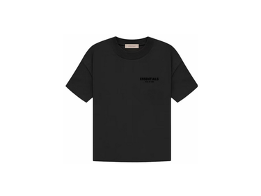 Тениска Fear of God Essentials S22 T-shirt Black Limo Черно | 125BT212060F, 0