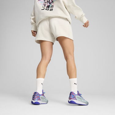 Къси панталони Puma Stewie Prism Basketball Shorts Бежово | 630525_01, 4