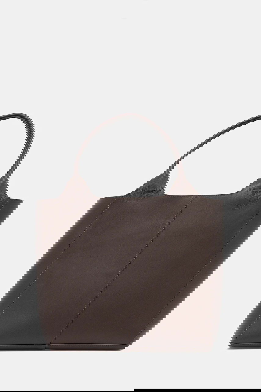 Голяма пазарска чанта STAND STUDIO Stand Studio Lois Leather Tote Bag Кафяво | 66534.7990, 0