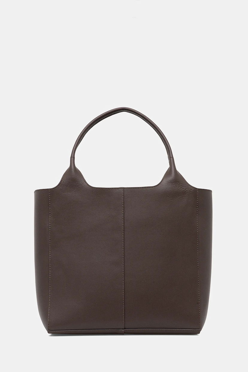 Голяма пазарска чанта STAND STUDIO Stand Studio Lois Leather Tote Bag Кафяво | 66534.7990