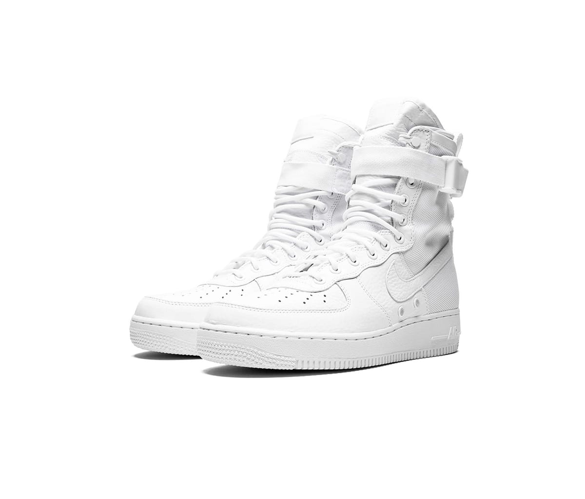 Кецове и обувки Nike Air Force 1 High SF White 2017 Бяло | 903270-100, 1