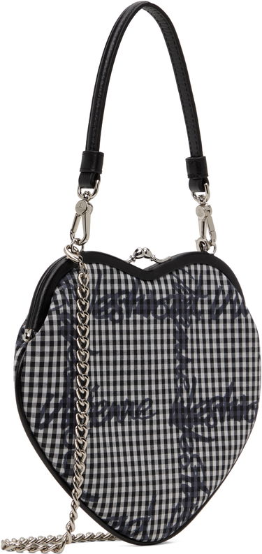 Дамска чанта Vivienne Westwood Vivienne Westwood Belle Heart Frame Bag Черно | 4B01000DW-W011T-, 2