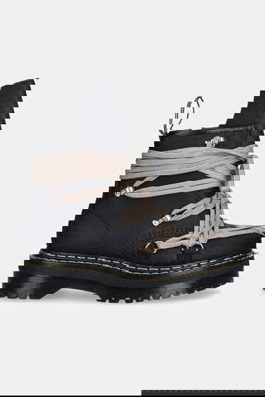 Кецове и обувки Rick Owens Rick Owens DRKSHDW x Dr. Martens 1460 Quad Sole Megalace® Boot Черно | DW02E6812.8001, 1