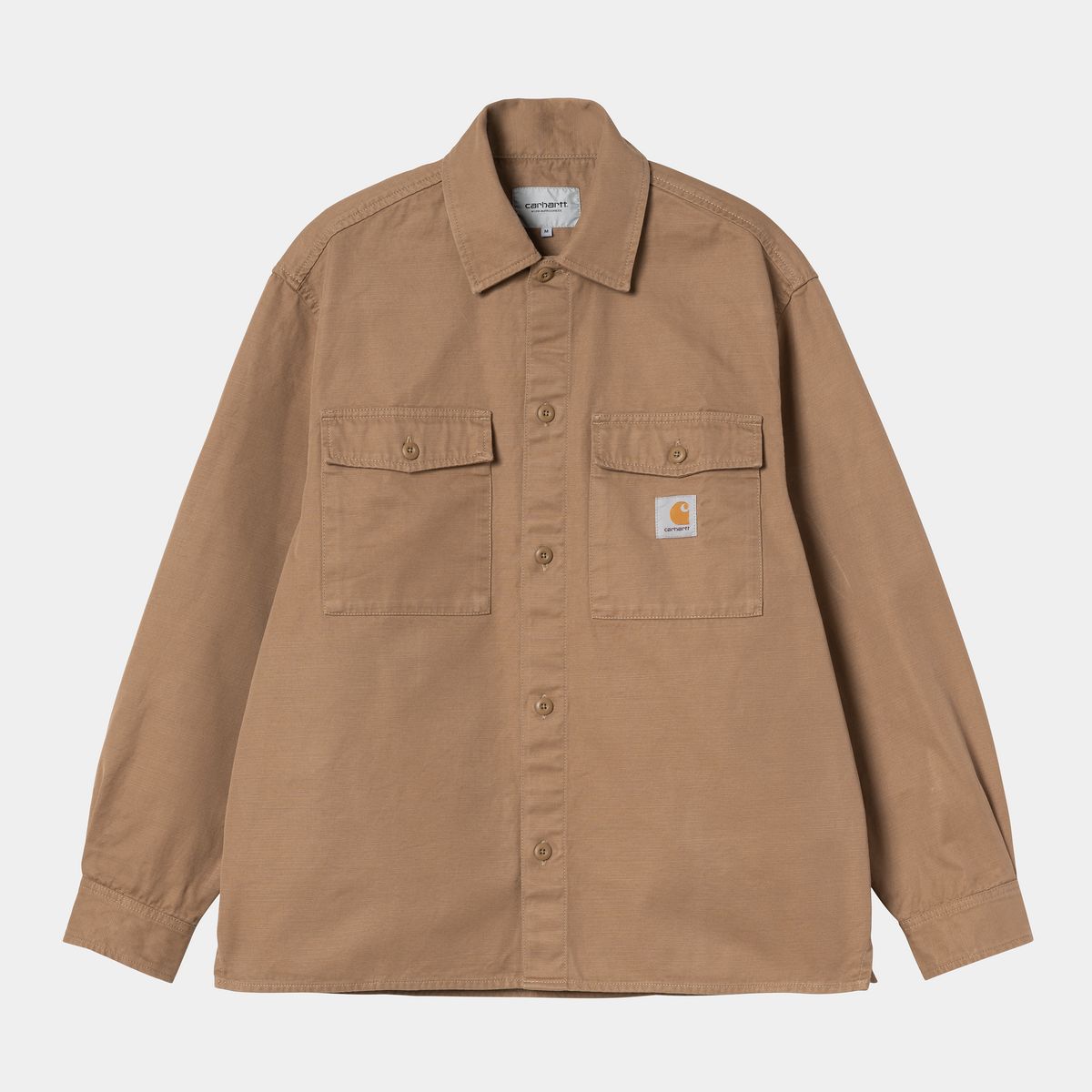 Риза Carhartt WIP Kelly Shirt Jac rinsed Бежово | I036271_9, 0