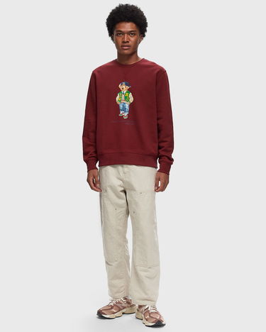 Суитчър Polo by Ralph Lauren LONG SLEEVE SWEATSHIRT Бургунди | 710953718001, 1