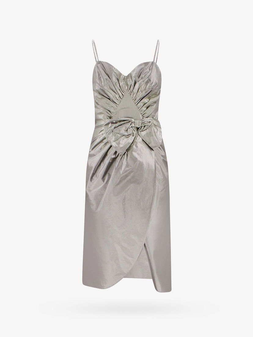 Pокля Maison Margiela Dress With Bow Detail Металик | S51DD0003S76692905