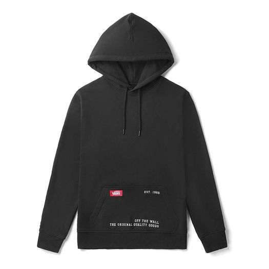 Суитчър Vans Vans Sleeve Alphabet Logo Hoodie Черно | VN0A3ZPNBLK, 0