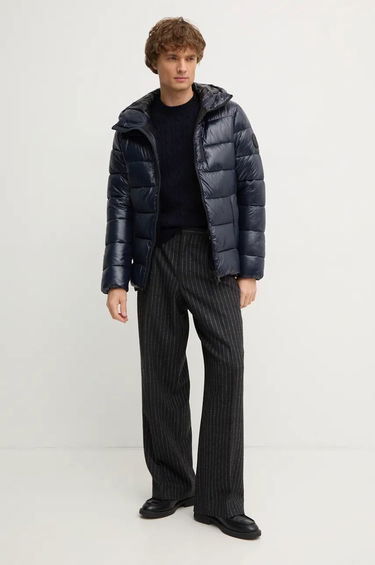 Пуловер Lacoste Navy Blue Wool Cable Knit Sweater Тъмно синьо | AH2924, 1
