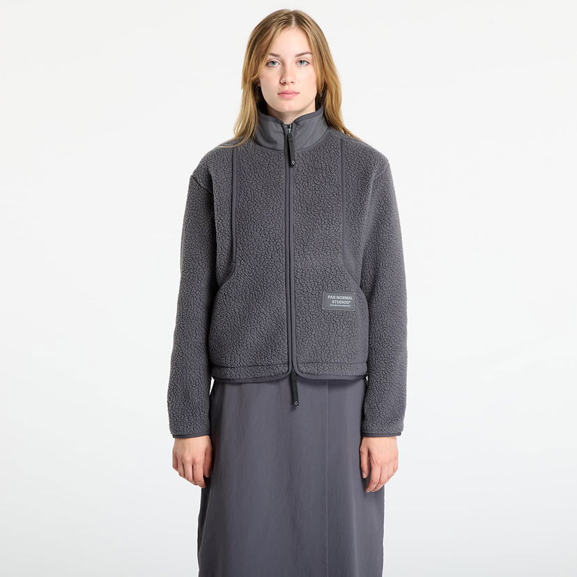 Яке Pas Normal Studios Pas Normal Studios Off-Race Pile Fleece Jacket Сиво | WH2005AO-830