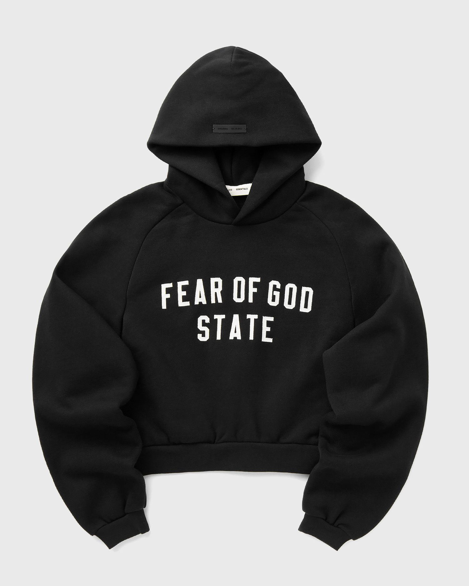 Суитчър Fear of God Fleece Raglan Hoodie Черно | 192SP257820FW-861, 1