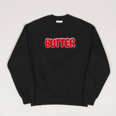 Пуловер Butter Goods Goo Crewneck Черно | p1646, 3