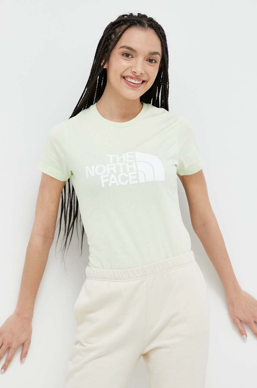 Тениска The North Face Cotton T-shirt Зелено | NF0A4T1QN131, 0
