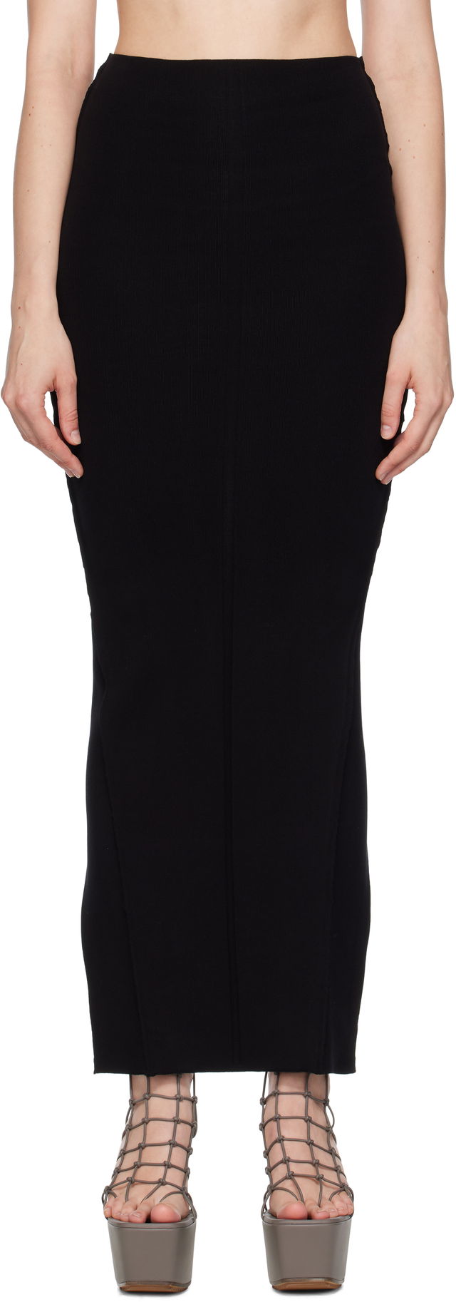 Rick Owens Concordians Pillar Maxi Skirt