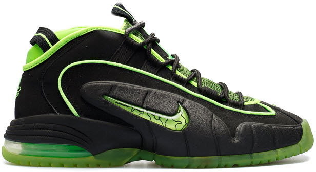 Кецове и обувки Nike Air Max Penny 1 Highlighter Pack (2011) Черно | 438793-033, 0