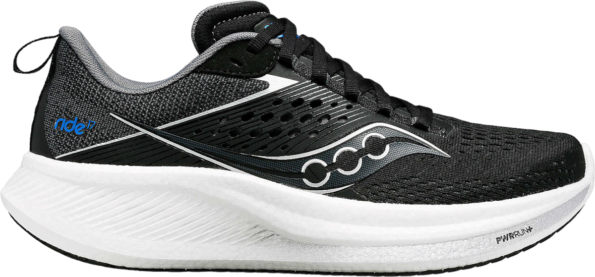 Кецове и обувки Saucony RIDE 17 Черно | s10924-100, 0