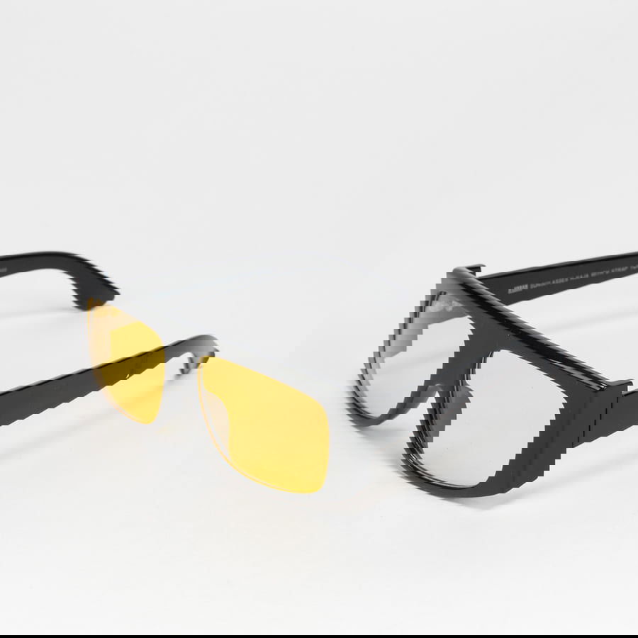 Слънчеви очила Urban Classics Sunglasses Raja With Strap Черно | TB4300 black/yellow, 0