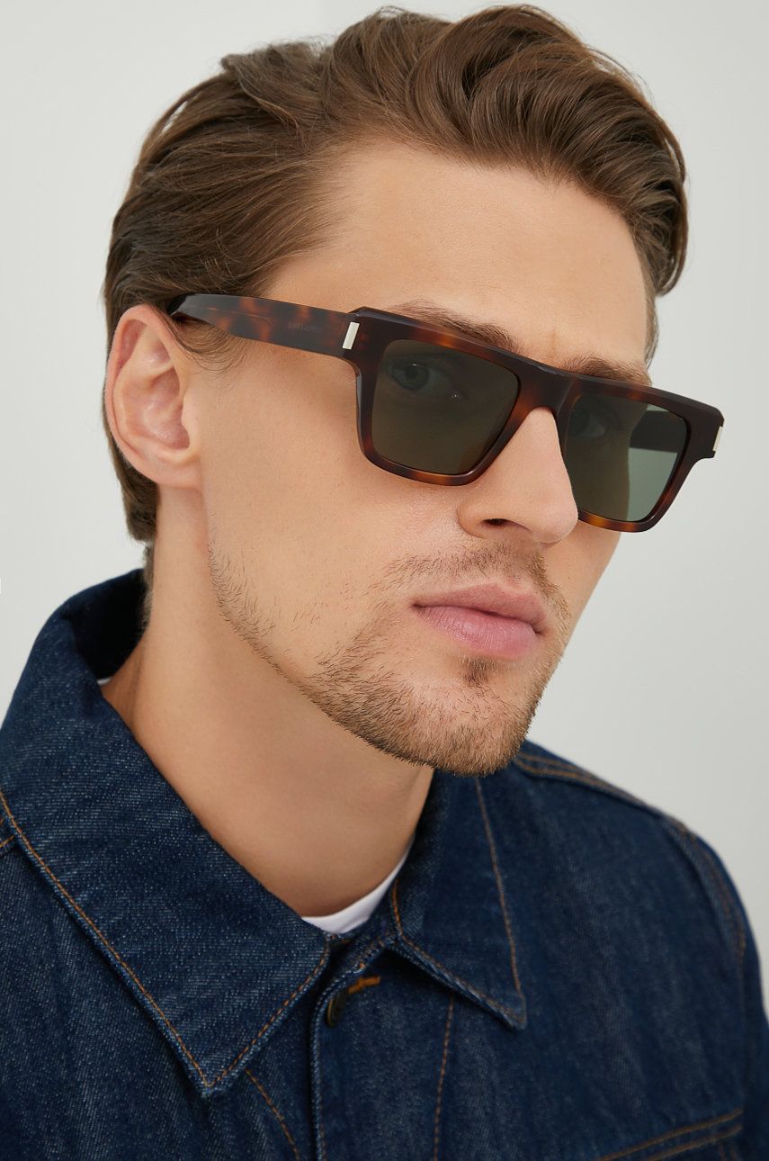 Слънчеви очила Saint Laurent Sunglasses Кафяво | SL.469, 0