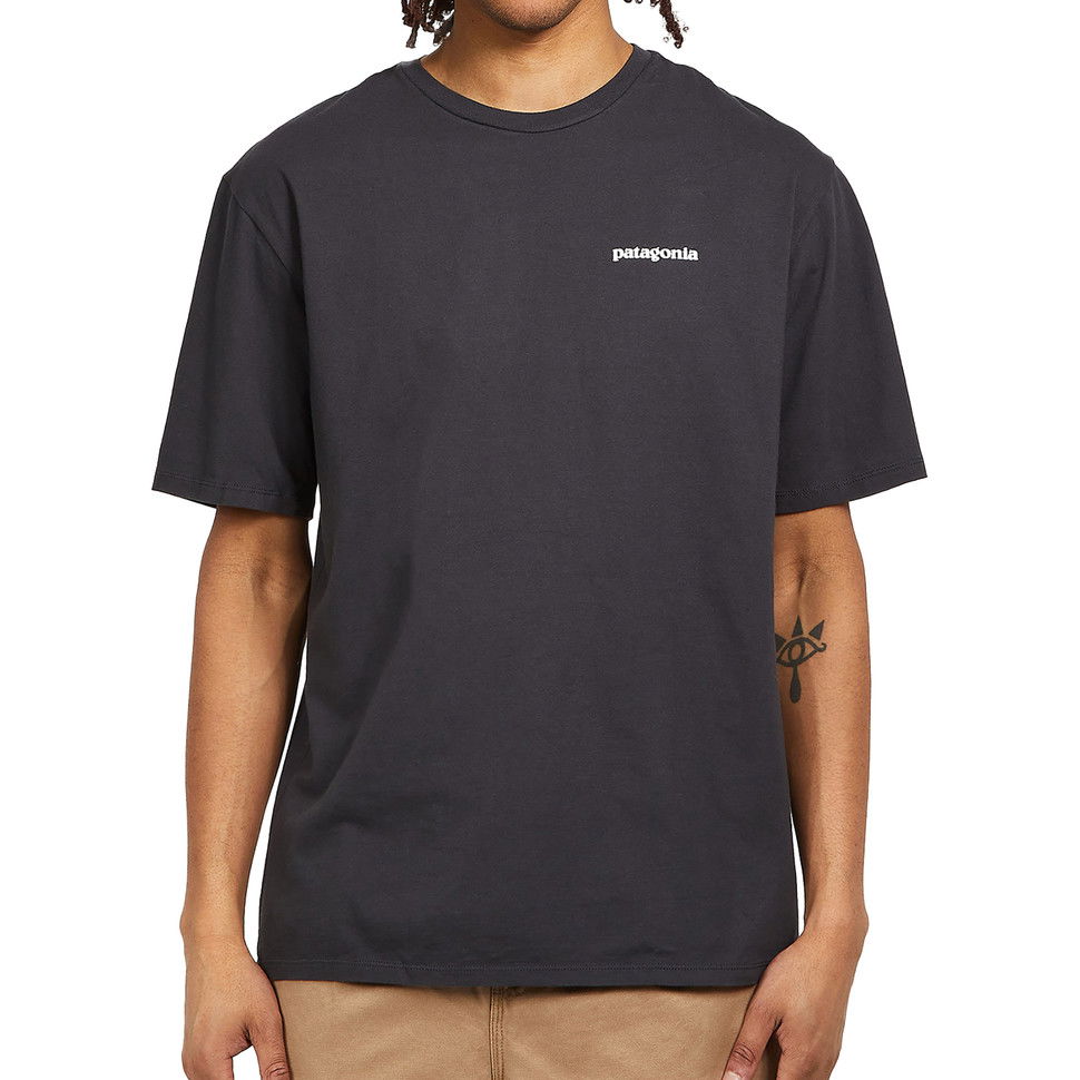 Тениска Patagonia P-6 Mission Organic Черно | 37529-INBK, 1
