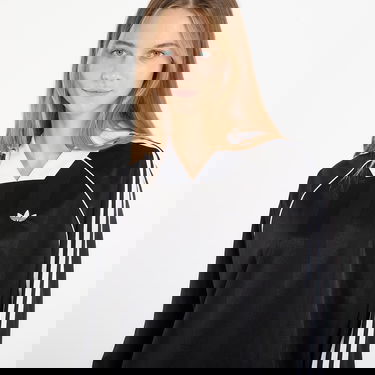 Фланелка adidas Originals 3S Jaquard Long Sleeve Jersey Черно | KD2897, 4