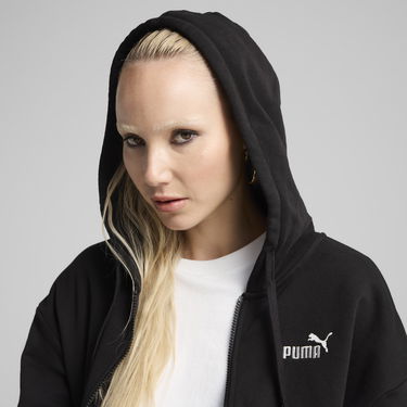 Суитчър Puma ESS Small No. 1 Logo Comfort Full Zip Hoodie Черно | 682410_01, 1