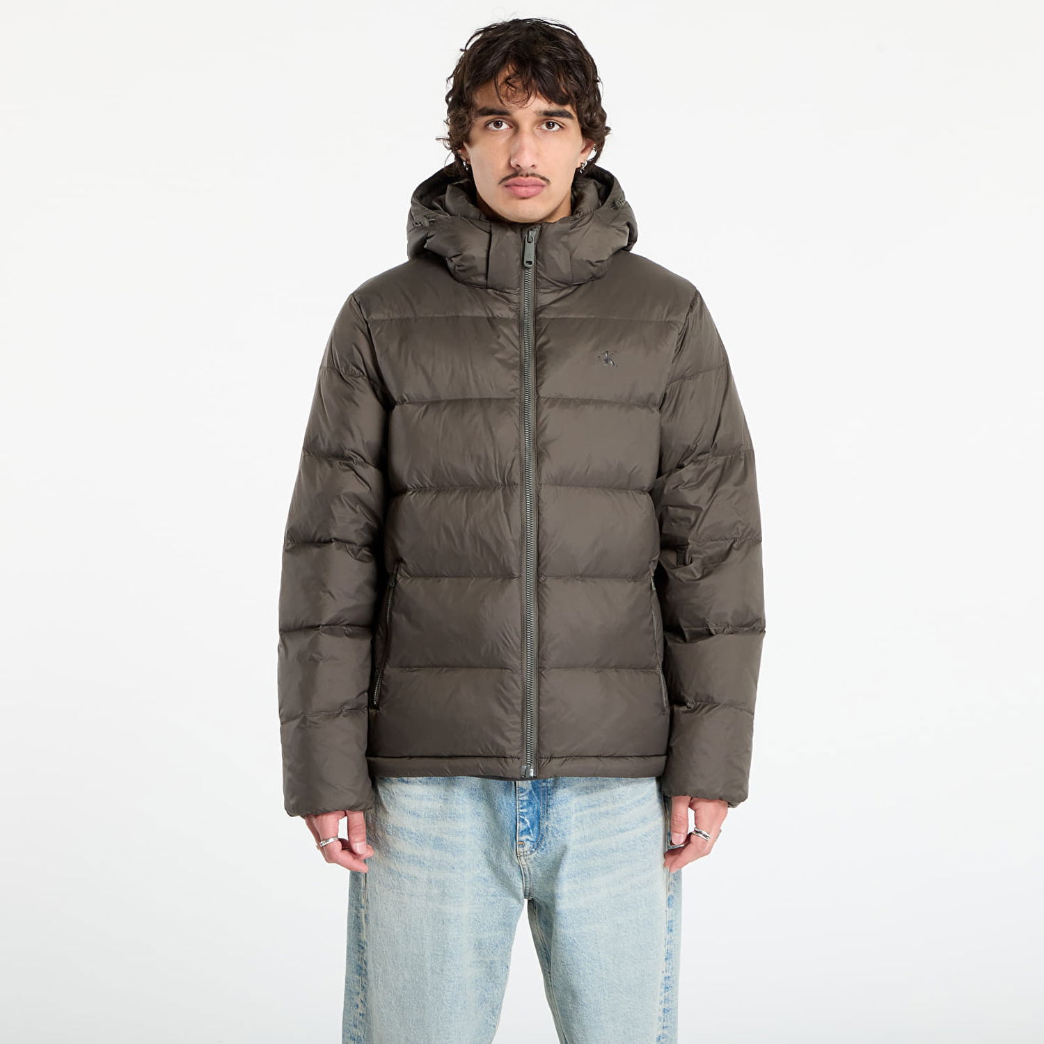 Яке CALVIN KLEIN Calvin Klein Jeans Zip Off Hooded Nylon Jacket Зелено | LV04RC518G PAR, 0