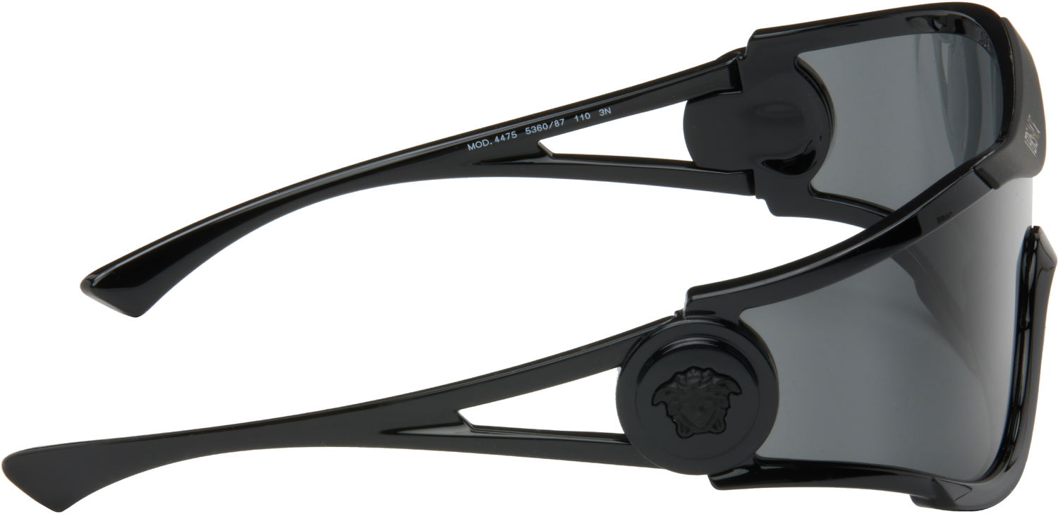Слънчеви очила Versace Medusa Medallion Shield Sunglasses Черно | 0VE4475 53608742 8056262147641, 1