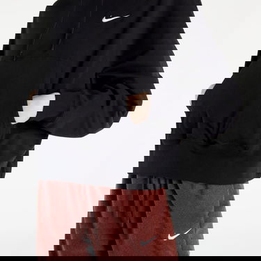 Суитчър Nike NSW Oversized Jersey Pullover Hoodie Черно | DM6417-010, 2