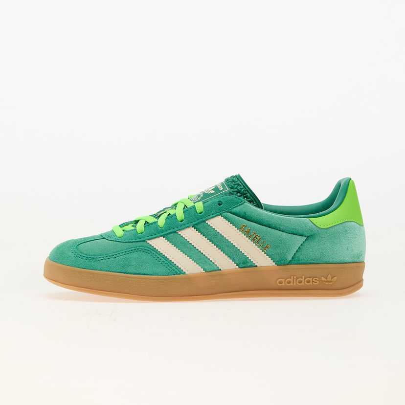 Кецове и обувки adidas Originals Gazelle Indoor Зелено | JI2715