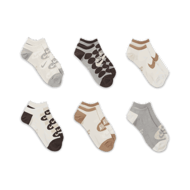 Чорапи Nike Everyday Lightweight No-Show 6 Pairs Сиво | FB3281-902, 4