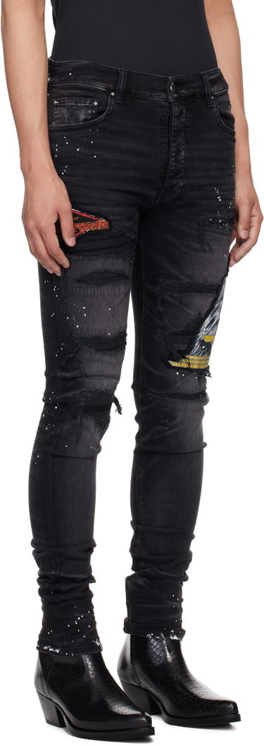 Дънки AMIRI AMIRI MA Cement Thrasher Skinny Jeans Черно | AMDNSY1151, 1