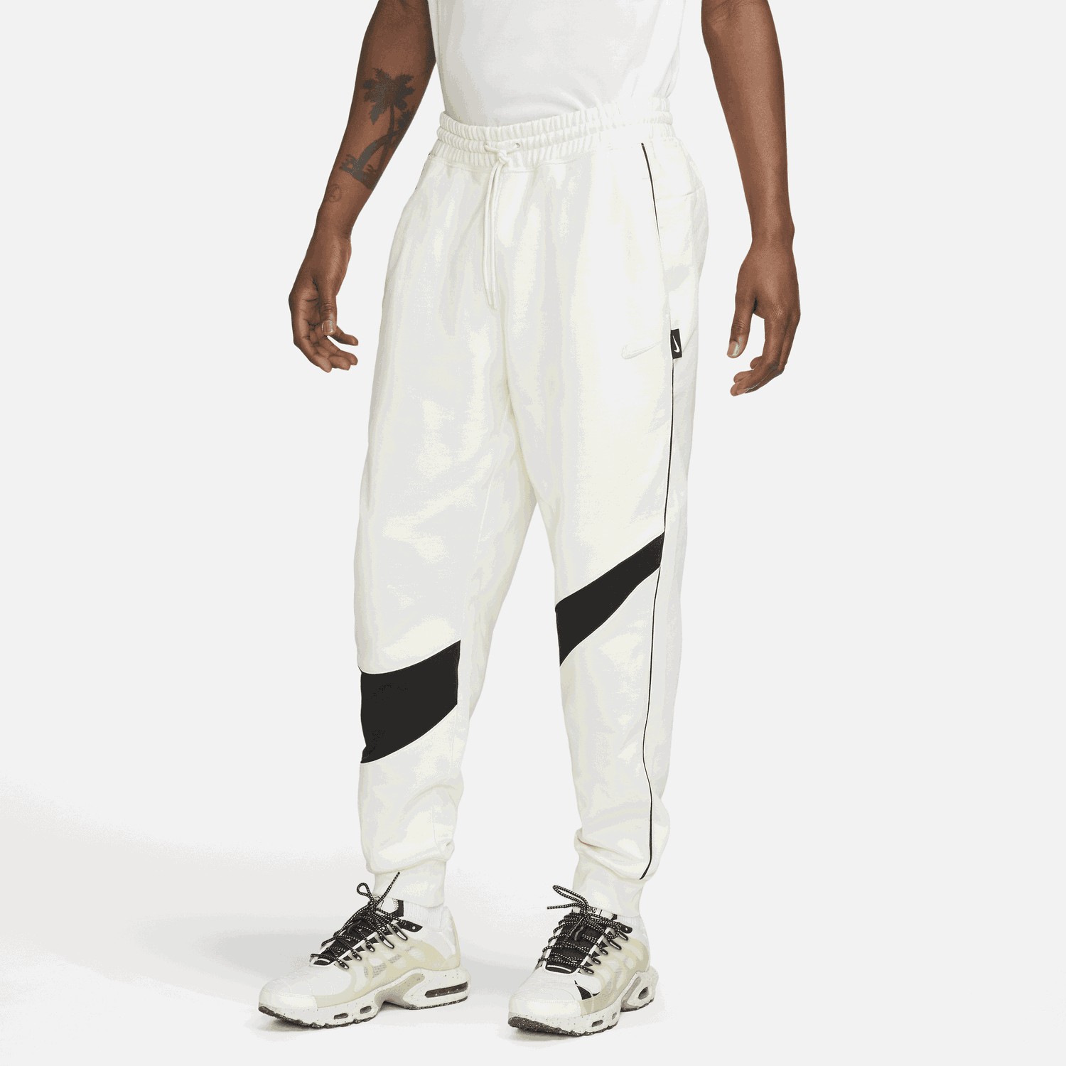 Спортни панталони Nike Swoosh Sweatpants Бяло | DX0564-113, 0