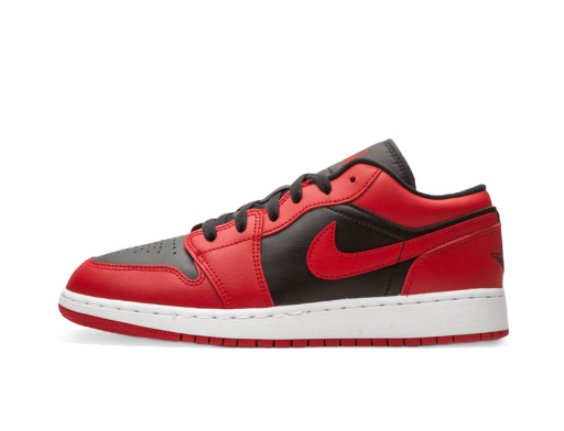 Лимитирано Издание Jordan Air Jordan 1 Low GS "Reverse Bred" Червено | 553560-606