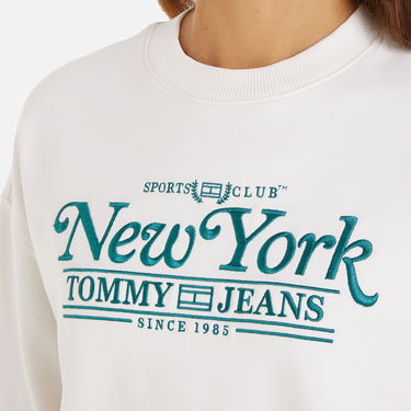 Тениска Tommy Hilfiger Tommy Jeans Varsity Cotton Бяло | DW0DW17786YBH, 0