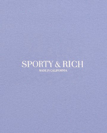 Суитчър Sporty & Rich Made In California Crewneck Лилаво | CR661PE, 1