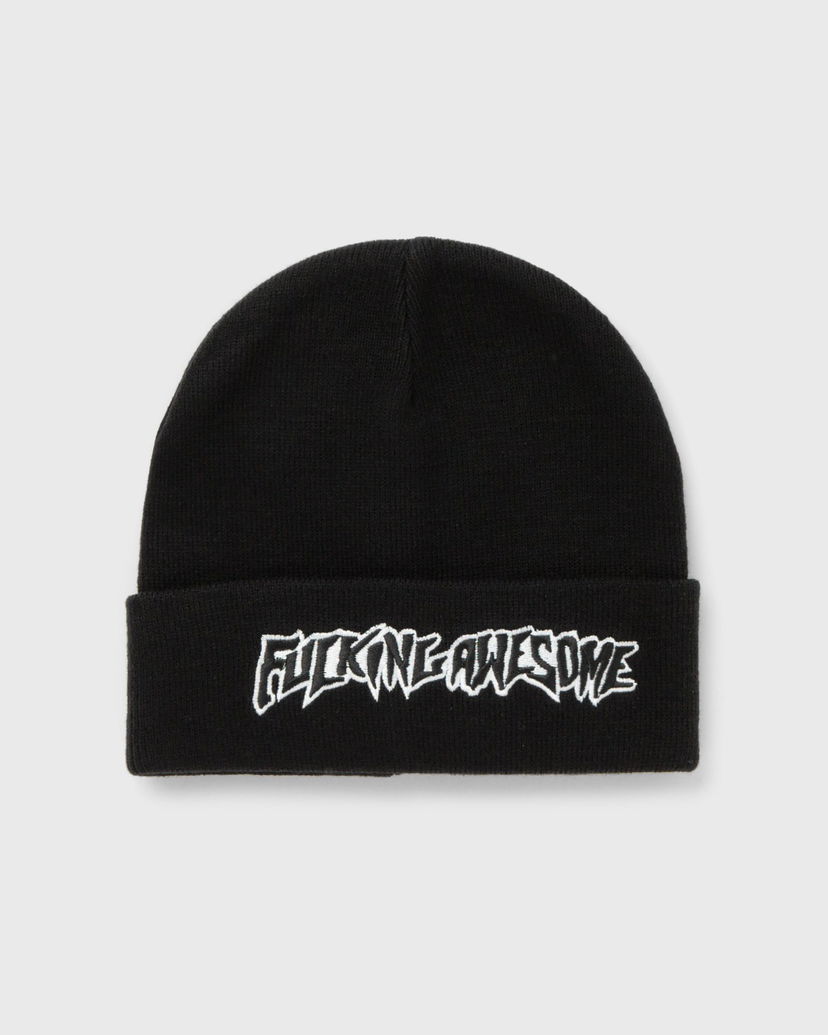 Шапка Fucking Awesome Stamp Cuff Beanie Черно | PN8271-BLACK