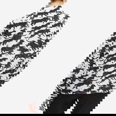 Риза Anine Bing Mylah Print Shirt Бяло | A-07-3239-PRT30, 3