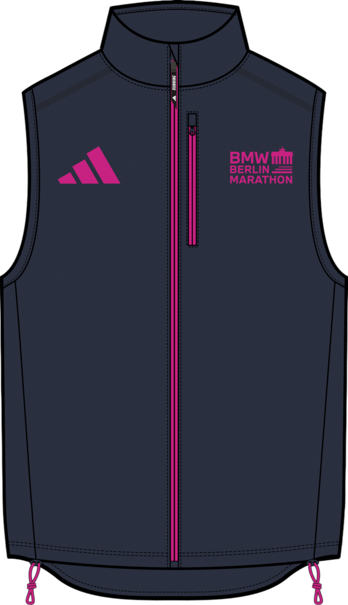 Жилетка adidas Originals adidas BMW Berlin Marathon 2025 Running Vest Тъмно синьо | jz6443, 0