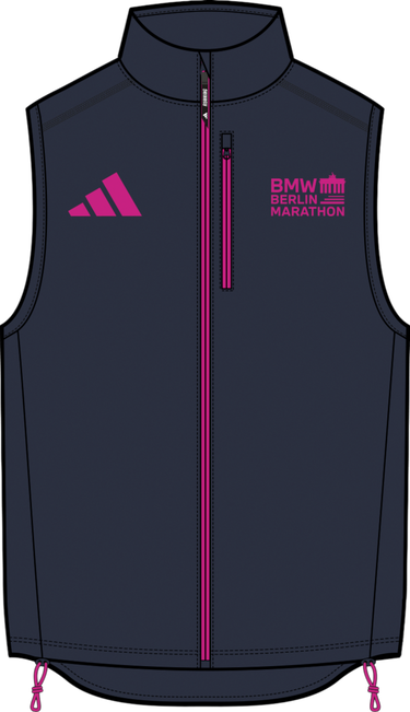 Жилетка adidas Originals adidas BMW Berlin Marathon 2025 Running Vest Тъмно синьо | jz6443, 0