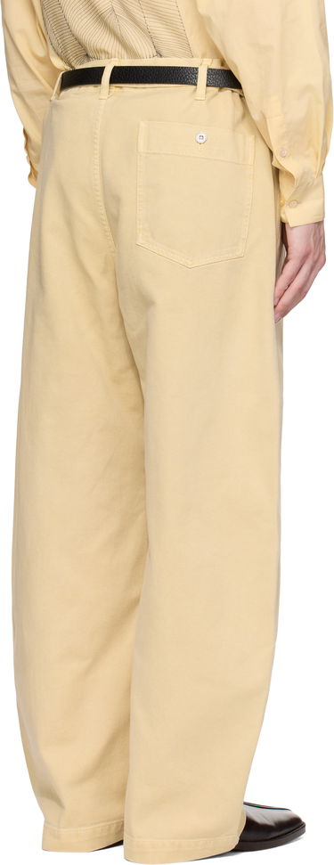 Дънки LEMAIRE Lemaire Big Work Jeans Жълто | PA1152 LD1045, 2