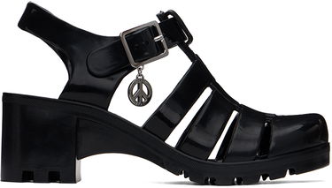 Дънки Moschino Moschino Jeans Jelly Heeled Sandals Черно | 3213 3289, 0